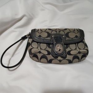 Coach clutch purse